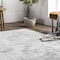 Nuloom Loni Solid Machine Washable Shag Area Rug 4ft BIVD01G-R404 - alternate 4